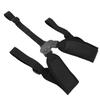 Pasek do Torby Golfowej Wymienny Ergonomiczny Antypoślizgowy Wygodny Podwójny Pasek na Ramię Regulowany Czarny