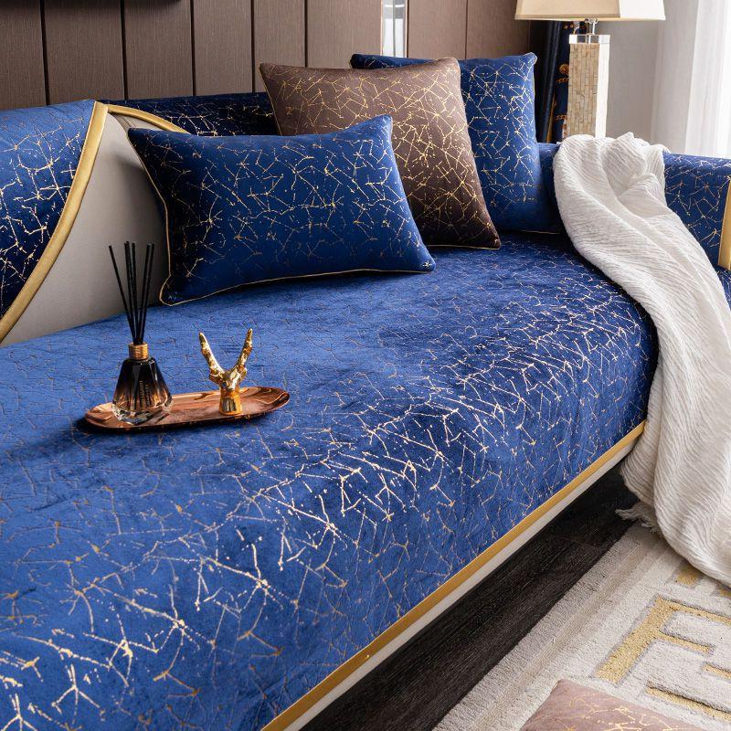 Covoraș de canapea modern, minimalist pentru acasă, covoraș universal sezonier, husă de canapea de înaltă calitate, set complet nordic, prosop din pânză