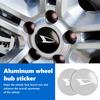 For Daihatsu 56mm Car Wheel Center Hub Cap Emblem Sticker Decoration Rocky Luxio Move Terios YRV Feroza Taft Trevis YRV