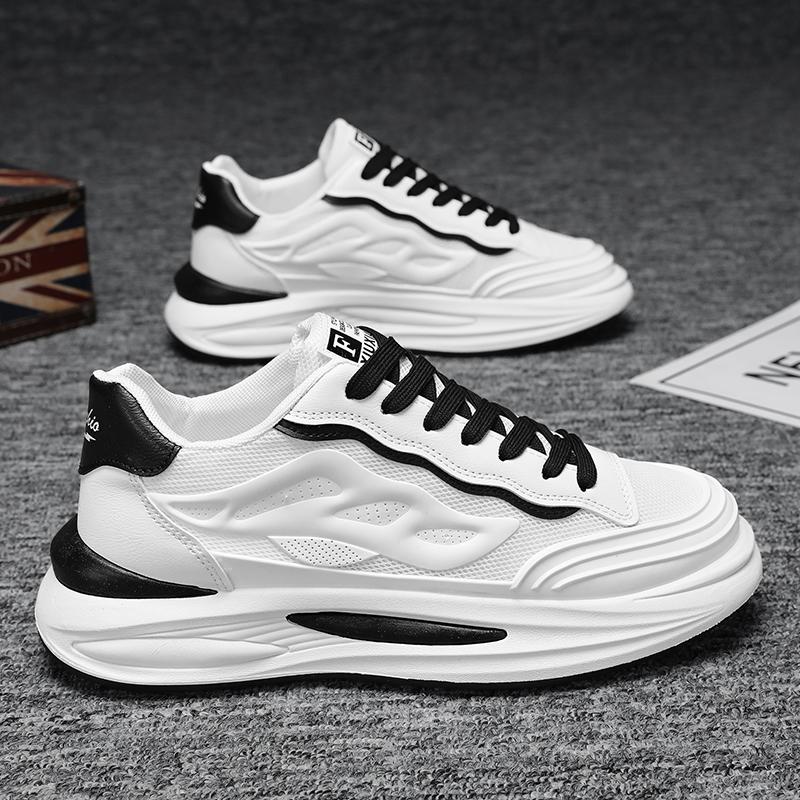 Student casual sports shoes breathable soft sole four season new comfortable outdoor running shoes mesh men's shoes male sneaker