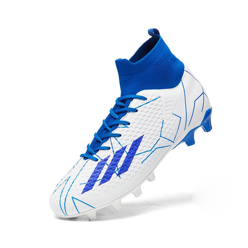 Large size new football shoes male and female students grass game training AG long nails TF broken nails training sports shoes