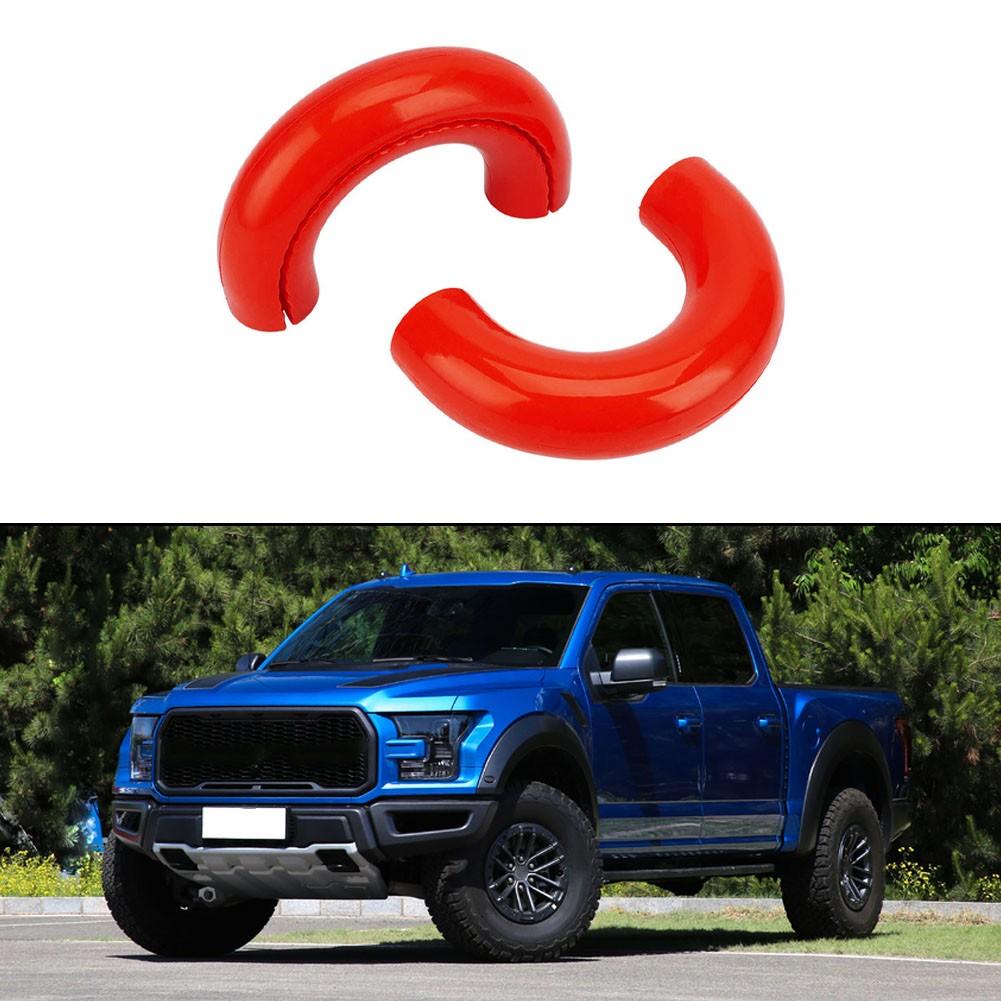 

Red Towing Hook Covers Set Designed Specifically for Ford For F150 Models