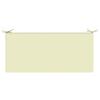 Bench Cushion SOEST 100percent  Polyester Cream 120 X 50 X 8 Cm