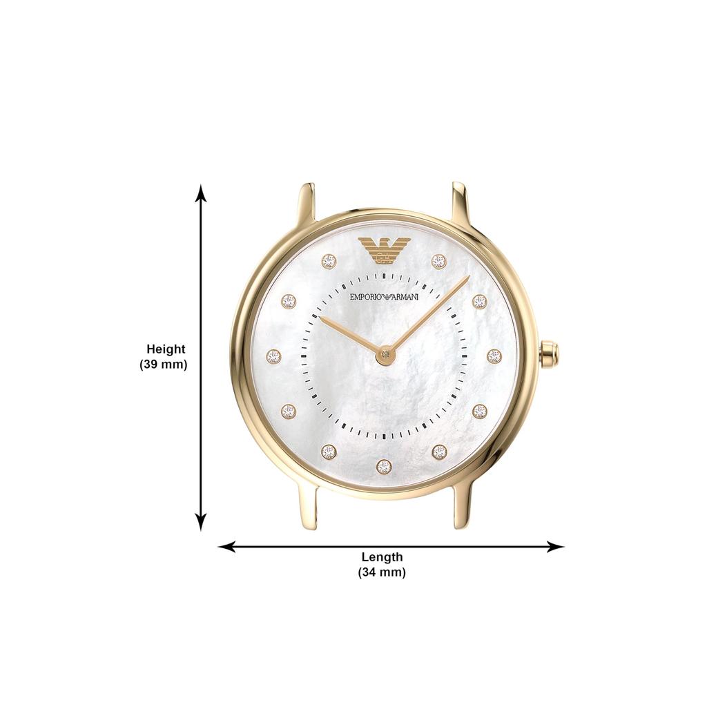 Emporio Armani Analog Stainless Steel Watch AR11007 Women's