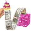 Christmas Money Box Cash Gift Holder Easy DIY Assembly Vibrant Color Surprise Making Creative Money Gift Box