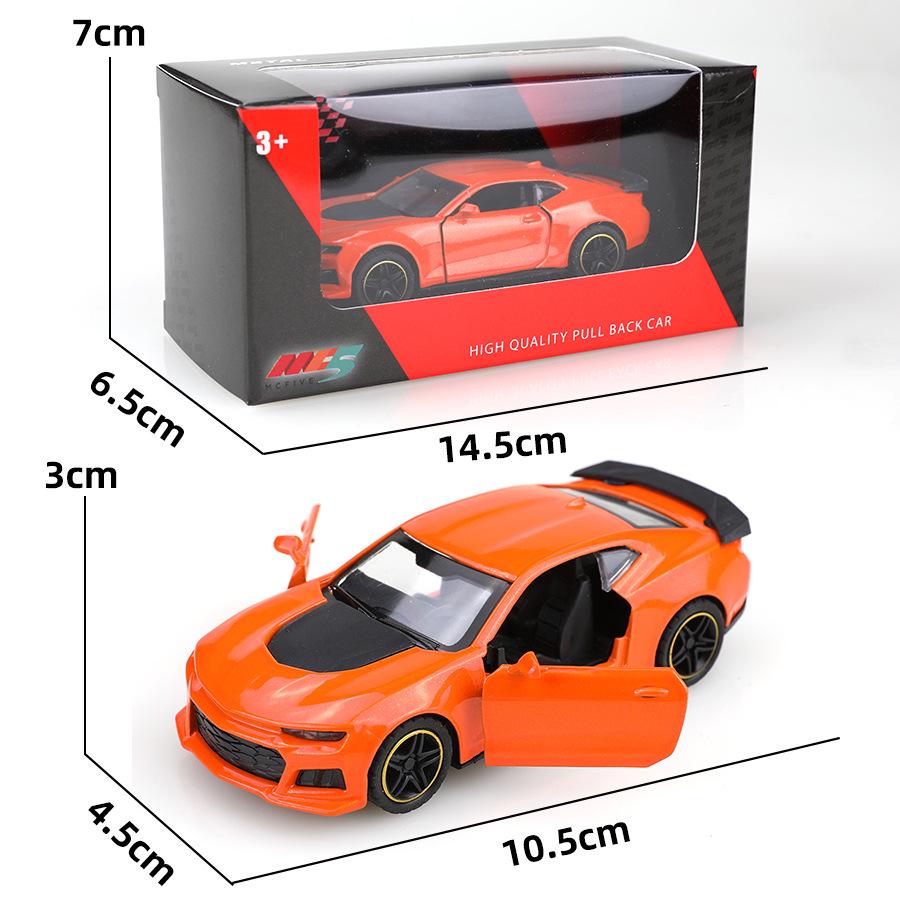 Norson 1:43 Alloy Metal Pull-Back Sports Car Model Toy for Boys