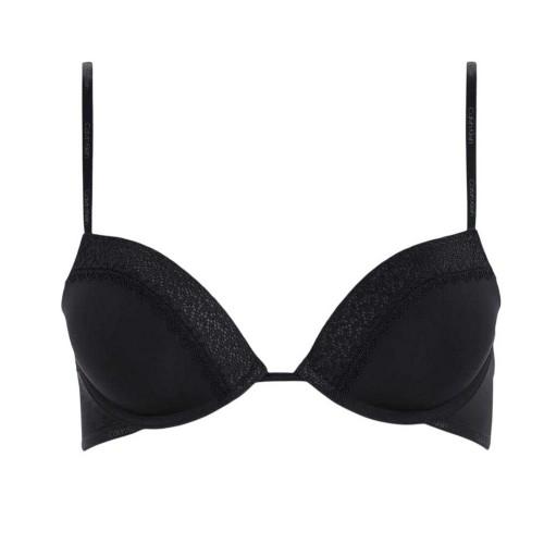 Calvin Klein Womens/Ladies Flirty Plunge Push Up Bra