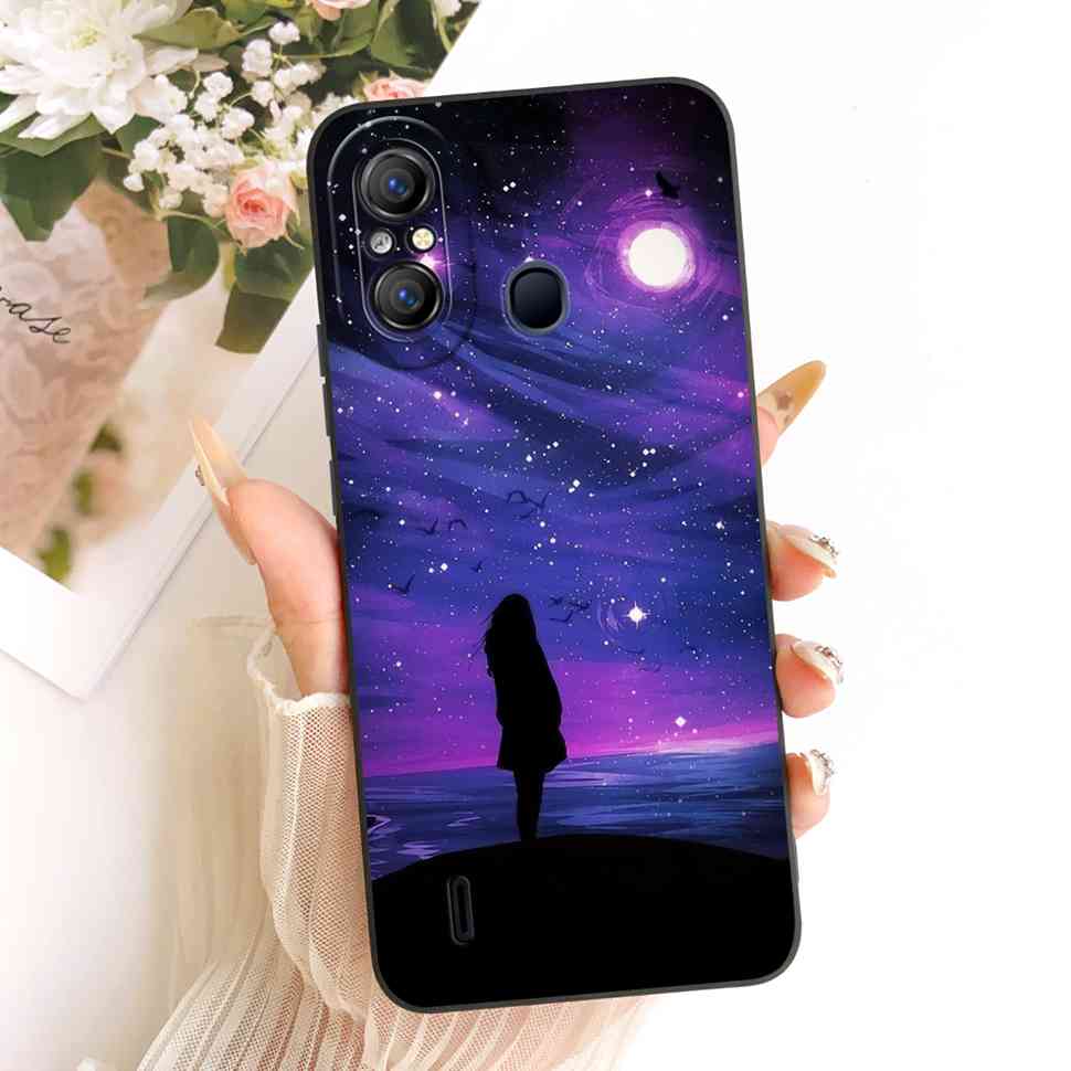 For Itel A58 Case Itel A49 Cover Petty Butterfly Shockproof Phone Case For Itel A58 ItelA49 Back Cover Soft Silicone Fundas