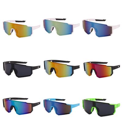 1/9 Stück Fahrradbrille UV-Schutz Herren Damen Mountainbike Rennrad Sportsonnenbrille Outdoor Brille