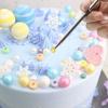 Sprinkle Pen, Pearl Grabber, Sugar Bead Pick-up Tool, Dragee Holder with 4-Prong, Edible Candy Catcher with 4 Claw for Cake, Cupcake, Ice Cream