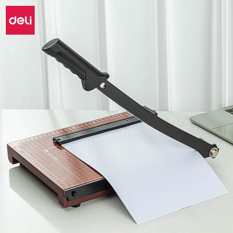 Deli 8004 Деревянный резак для бумаги 12x10 дюймов