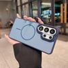 Applicable To Samsung S11Ultra Skin Feeling Contrasting Color Magnetic Mobile Phone Case S11 All-inclusive PC Anti-drop  Case S11