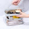 Transparent Makeup Bag Female Network Red Large Capacity Travel Girl Portable Waterproof Toiletry Bag Cosmetics Storage Bag