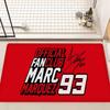 M-Marquezs 93 Logo Room Mats Anti-slip Absorb Water Long Strip Cushion Bedroon Mat Household Carpets