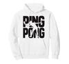 Koningin Pong Meisje Tafeltennis Speler Meisje Ping Pong Hoodie