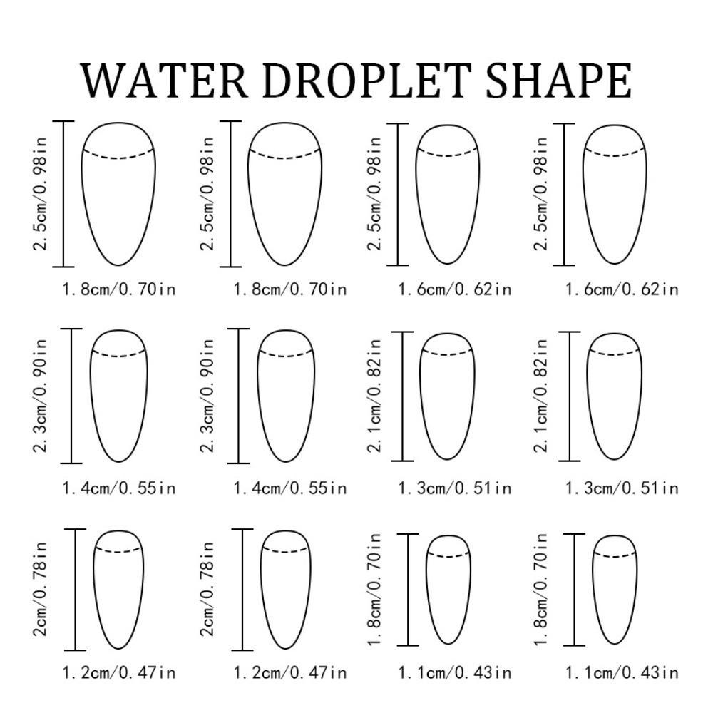 24 Stück Abnehmbare Press-on-Nägel Vollabdeckung Falscher Nagel Neue Nagelspitzen Damen
