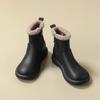 Women's Waterproof Leather Ankle Boots - Lambswool Lined Winter Snow Boots