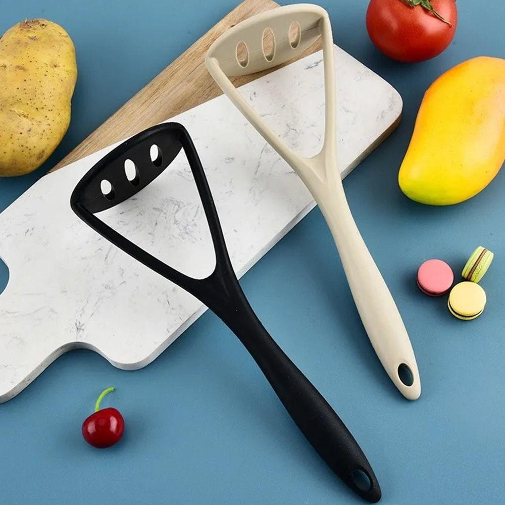 Nepřilnavý silikonový šťouchadlo na brambory, drtič zeleniny potravinářské kvality, bezpečný lisovací nástroj na potraviny, kuchyňské použití