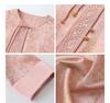 Elegant Jacquard Embroidered Jacket & Skirt Set - Women's Chinese Style P0136