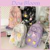 Stylish Nylon Backpack For Junior And High School Students Lightweight And Comfortable Design