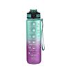 1 Liter Sport Water Bottle Motivational Water Bottle Leakproof Bottles Drinking Outdoor Travel Gym Fitness Jugs for Kitchen Cups