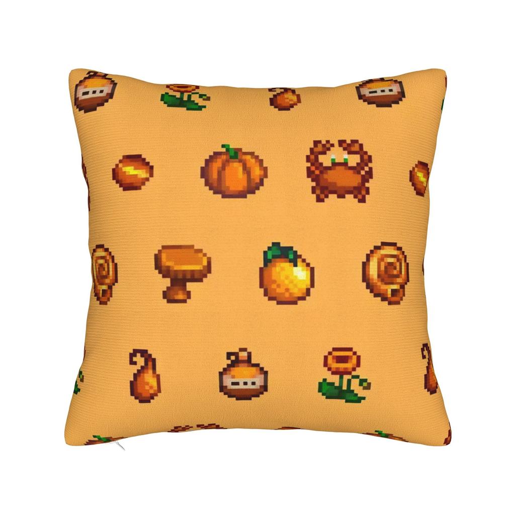 Game Stardew Valley Pillowcase Double-Sided Printing Cushion Cover Decoration Throw Pillow Case Cover Home Drop Shipping 18''