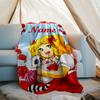 Personalized Custom Name Blanket - Candy Candy Print Design,Blanket for Sofa,Bed,Travel,Camping - Soft and Warm, Great Gift