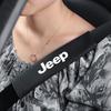 Car Shoulder Cover Cushion Seat Belt Pad Auto Pad For Jeep Grand Cherokee Wrangler JK Gladiator Compass Renegade Patriot
