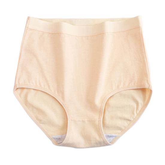 Women'S Cotton Underwear High Waisted Tummy Control Full Coverage Panties Ladies Soft
