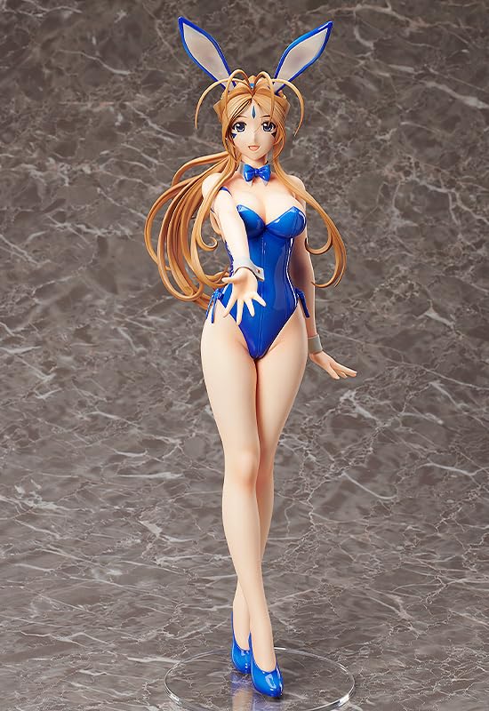 Min Gudinne Belldandy Barfot Kanin skala plast malt ferdig figur Ah! Ver. 1/4