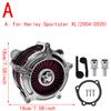 RSD Turbine Air Cleaner Chrome Intake Filter For Harley Sportster XL 48 883 Dyna V-Rod Softail Fat Boy Touring Ultra FLHR FLHX