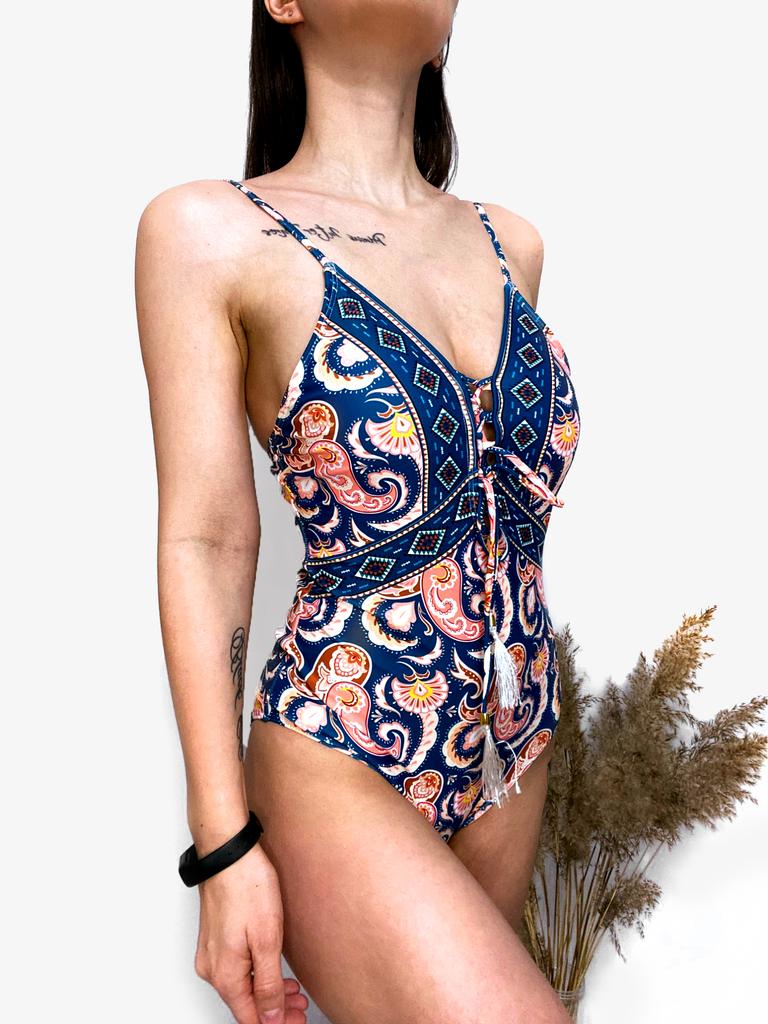 One-piece swimsuit slimming sexy boho aztec One-piece swimsuit slimming sexy boho aztec XL