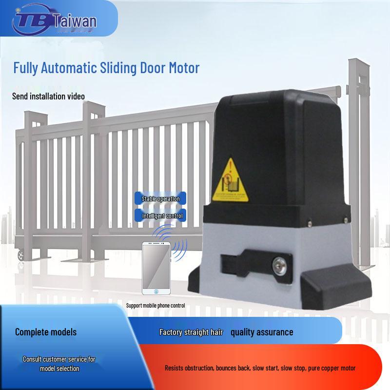 Bluetooth-Controlled Linear Electric Sliding Door Motor for Automatic Villa Gates
