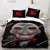 3D Print Chainsaw Fright Saw Bedding Set Duvet Cover Bed Set Quilt Cover Pillowcase Comforter king Queen Size Boys Adult Bedding