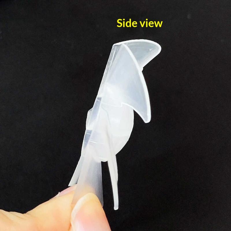 Transparent Mini Fan Blade 6 Blades Plastic Wind Wheel 2/4/10Pcs Replacement Accessories for Handheld Small Fan DIY