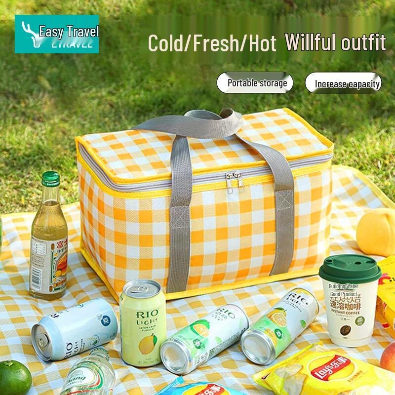 Etravel 14L Foldable Insulated Picnic & Travel Storage Bag