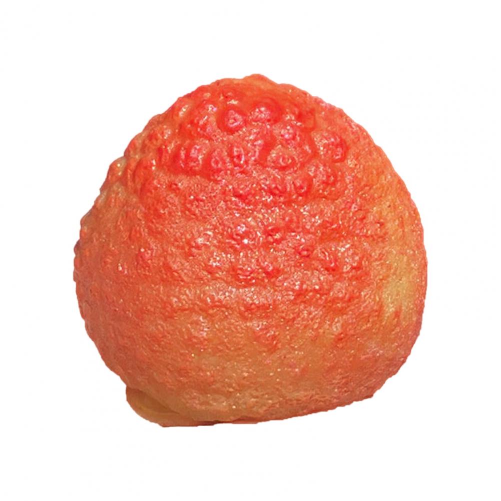 

Realistic Lychee Toy Simulated Lychee Squeeze Toy Anti-Stress Fidget Ball Soft Tpr Anxiety Relief Decompression Fruit Stress