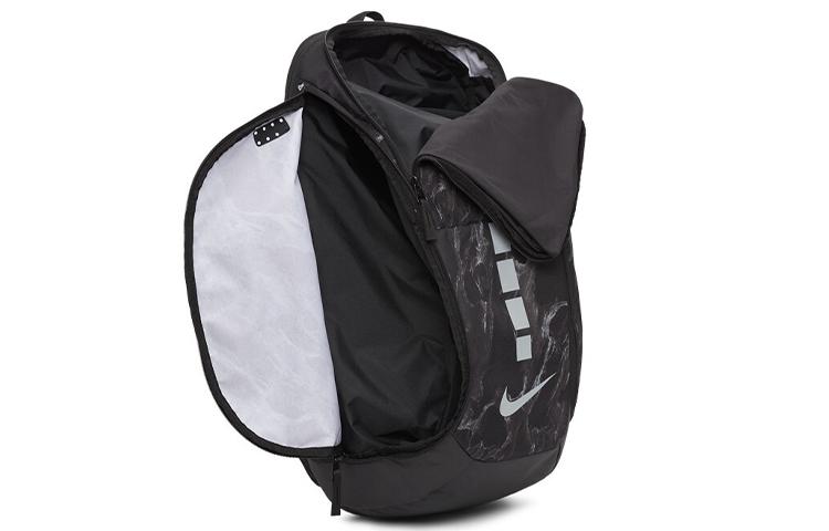 Nike Polyester Backpack Regular Unisex Black White BA5555-015