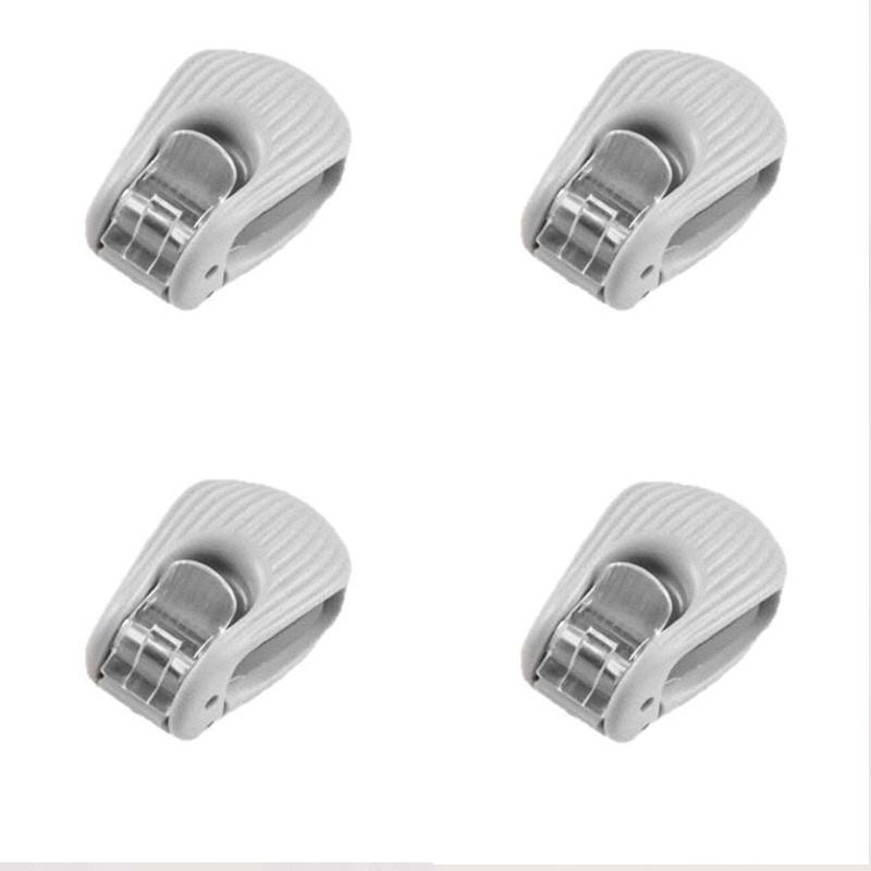 4 Stück Angelrutenhalter Befestigungsclip Angelrutenhalter Kompaktes Design Angelrutenbefestiger Angelrutenhalter