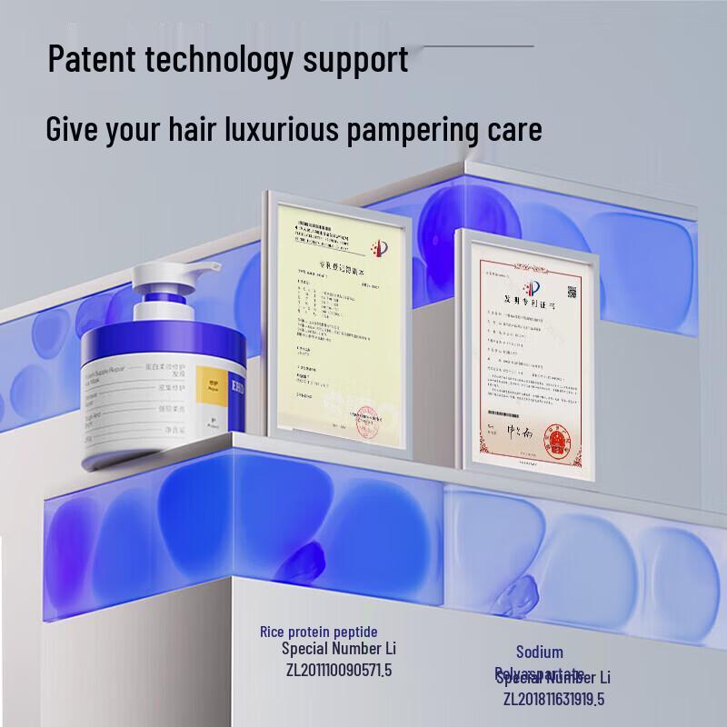 EHD Anti-Hair Loss Strengthening Shampoo and Protein Hair Mask Set