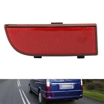Pair Rear Bumper Reflector Light Case For Mercedes Benz Sprinter 3500 2010-2018