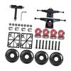 Jeu de Ponts de Skateboard en Alliage d'Aluminium Pour Manœuvres Techniques de Skateboarding Camions Gullwing 5 Pouces Ingénierie de Précision