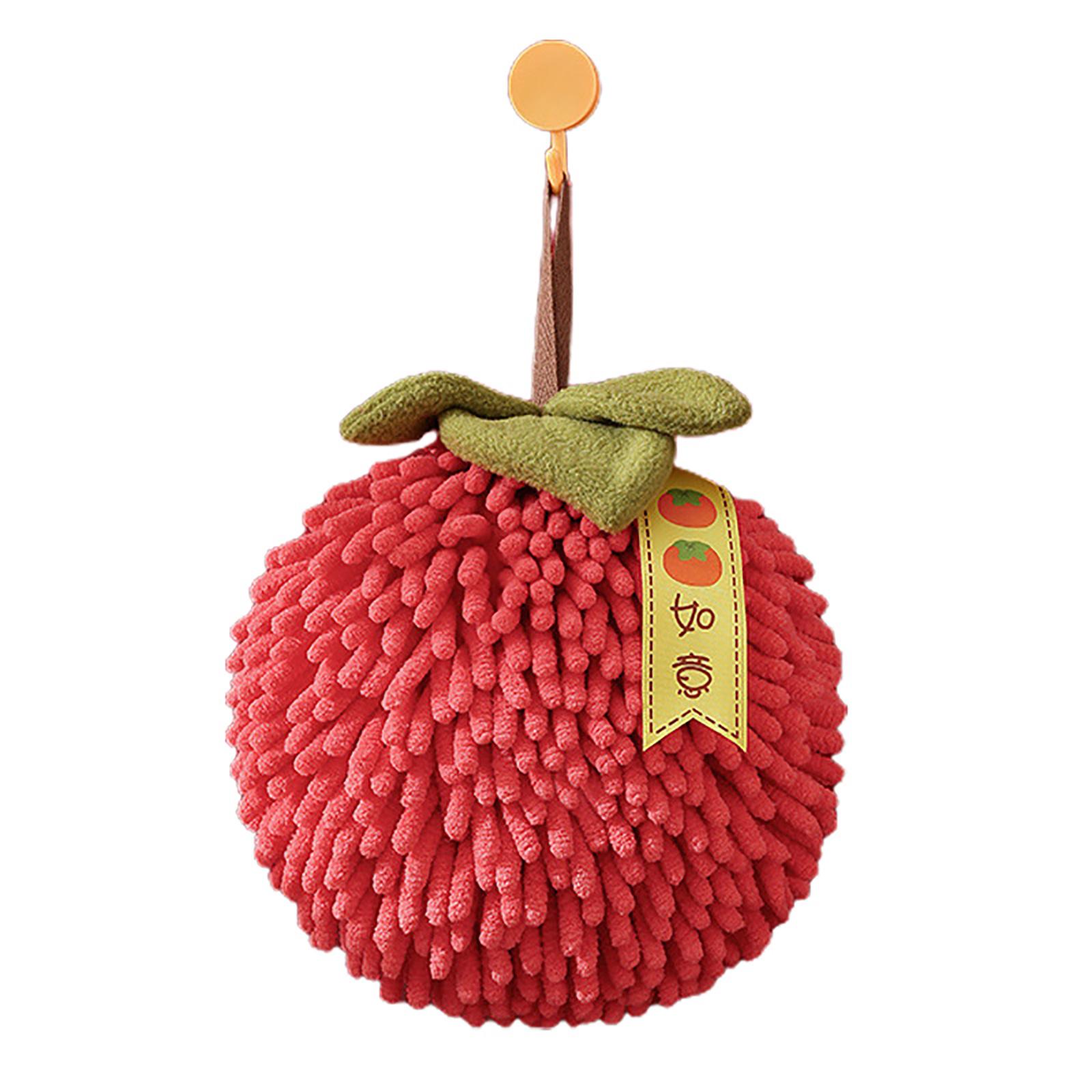 

Впитывающее полотенце для рук из шенилла для гандбола, быстросохнущее мягкое подвесное полотенце для вытирания рук, мяч для ванной, кухни, декора A