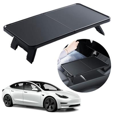 Table Plateau Alimentaire Console Centrale Pour Tesla y 2024-2024 2024 Pliante Contrôle Central Petite Table Plateau Repas X8z6