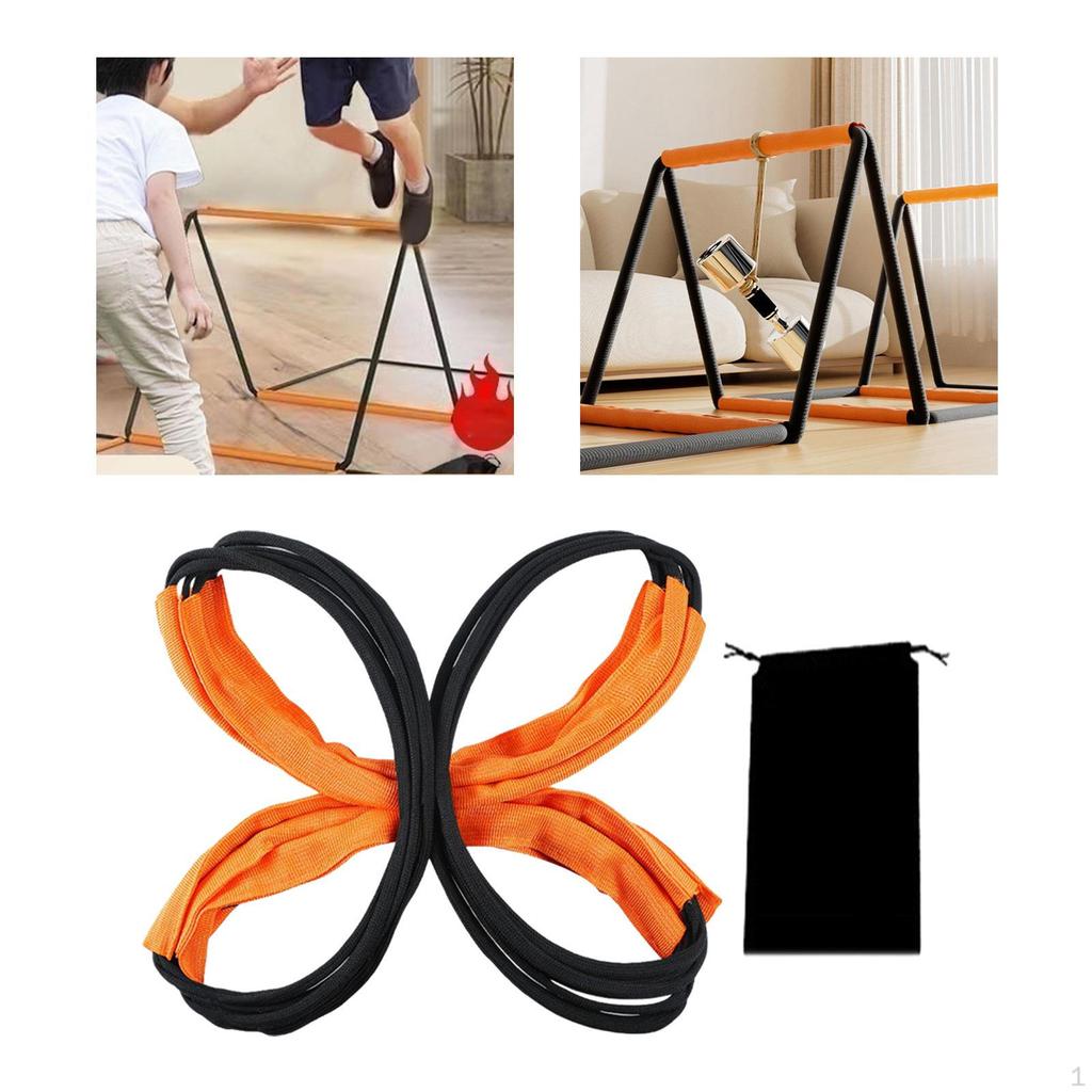 Agility Ladder Football Footwork Multifunction Rugby Collapsible Fitness Training Stairs with