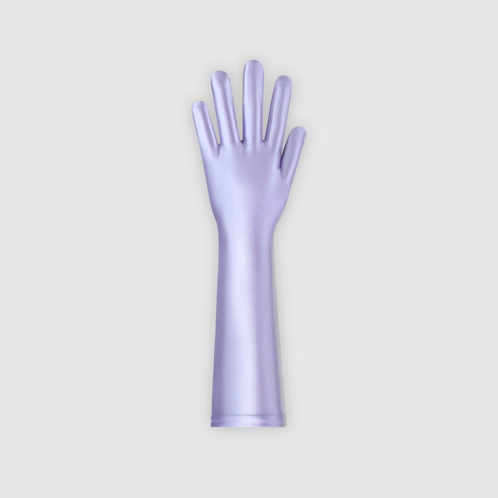 Little Matchmaker Women's Ultra-Thin Silky High-Elastic Five-Finger Gloves