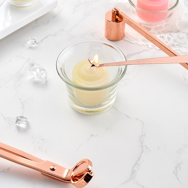 3PCS Candle Wick Trimmer Set Candle Extinguishing Device Stainless Steel Scissors Hooks Candle Accessories Home Care Candle Tool