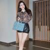 New Lee Fabric Tote Bag, Crossbody Bag, Shoulder Bag, Handbag Small Women's Denim Blue LE240004M-503