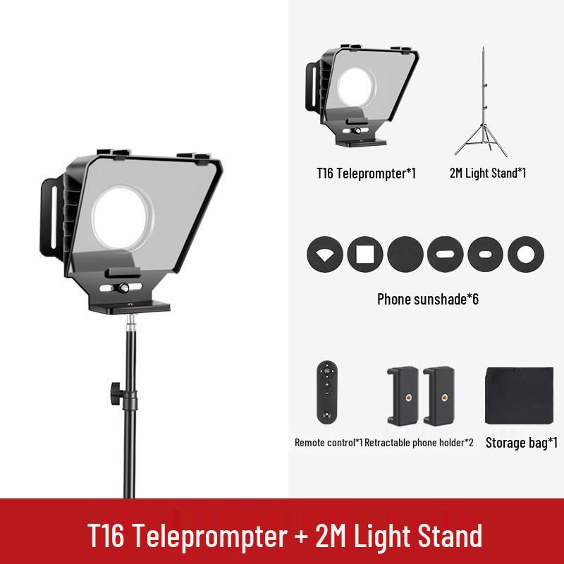 Ruifutu Přenosný teleprompter pro DSLR a mobilní zařízení