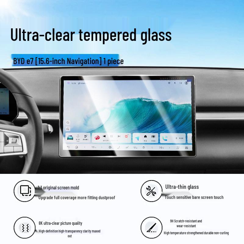 BYD E7 Mittelkonsolen-Schutzglas